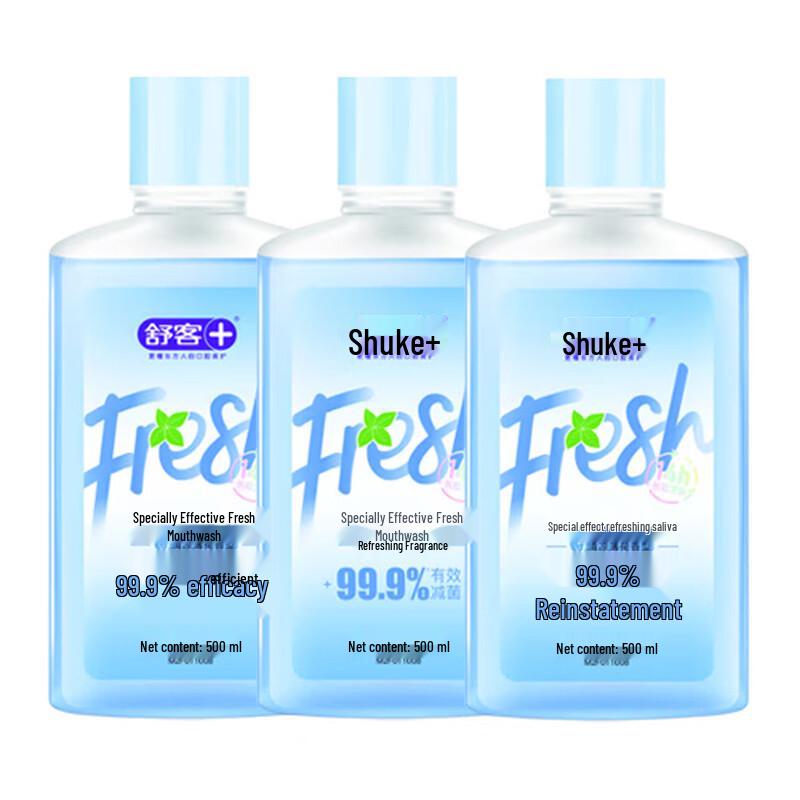 Shuke Fresh Cool Mint Mouthwash
