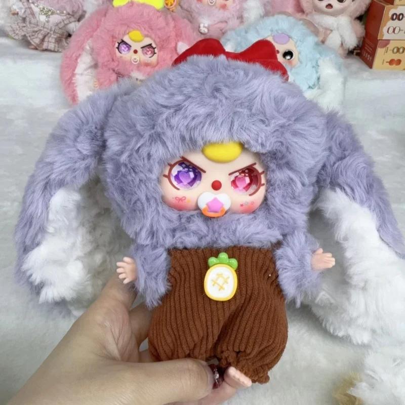 2025  Véritable Bébé Troisième Génération Macaron Petit Lapin V2 Kawaii Décoration Pendentif Jouet Cadeaux Fille