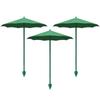 Plant Umbrella 3 Pieces Seedlings Sun Protection Supplies UV Protection Plant Shades for Gardeners Balcony Vegetables Seedlings