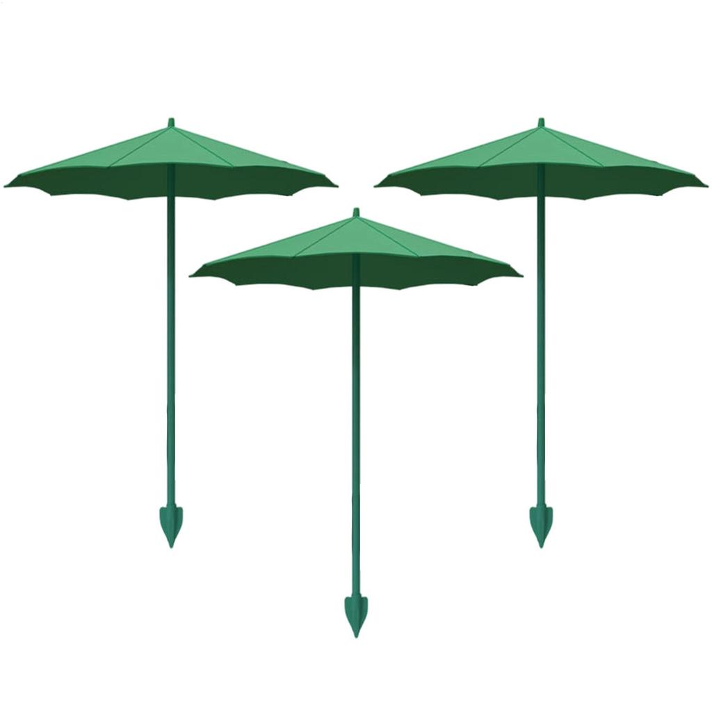Plant Umbrella 3 Pieces Seedlings Sun Protection Supplies UV Protection Plant Shades for Gardeners Balcony Vegetables Seedlings