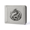 Men's Large Capacity PU Leather Wallet Slim Multi-Card Slot Short Wallet Youth Fashion Compact Organizing Money Holder