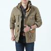 Autumn and Winter Jacket Men's Autumn Clothing Outdoor Men's Single-layer Thin Waterproof and Windproof Jacket 086