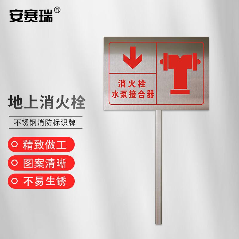 Ancairui Stainless Steel Fire Safety Sign