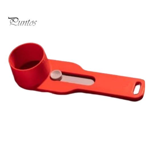 

Многоцелевой совок со встроенной воронкой, воронка для порошка, мерная ложка, дозатор для порошка для кофе, протеина, специй красный