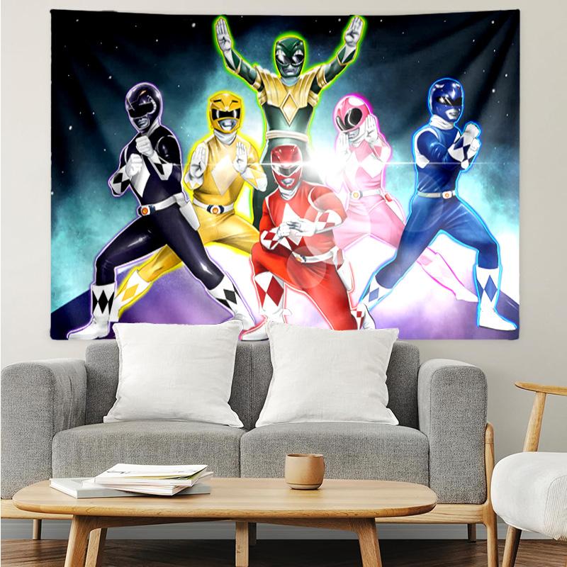 1PC Rangers Team-up K-pop Music Group Tapestry Accessories for Bedroom,Livingroom, Dormitory Room Wall Decor Fan Birthday Gifts