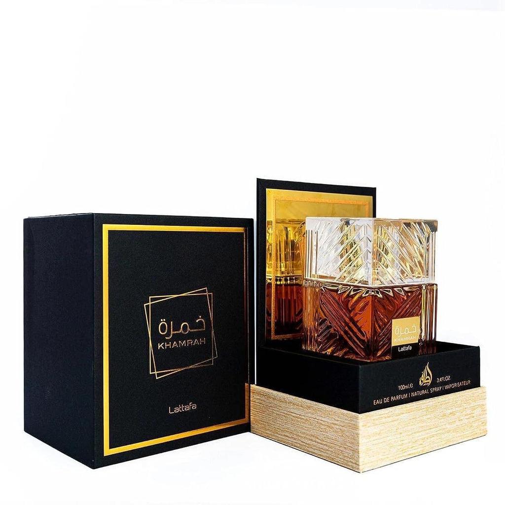 Lattafa KHAMRAH Arabian Men's Perfume Gift Set - Popular Dubai Fragrance