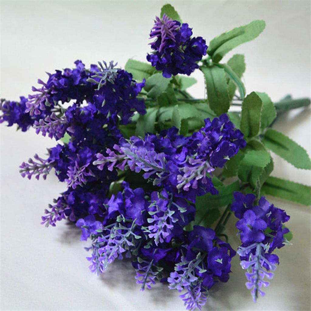 Buy Artificial Fake Flower Bush Bouquet Home Wedding Decor Gift
