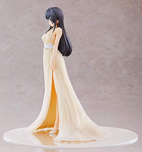 ANIPLEX Rascal Nie Marzy o Śniącej Dziewczynie Mai Sakurajimie w Wersji Ślubnej. Figurka w skali 1/7