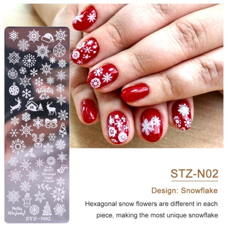 Nail Stamping Plate Animal Flower Nail-Image Stamp Plate Manicure Stencil Tool