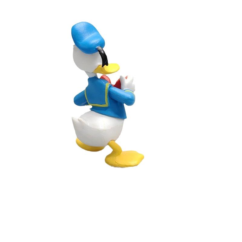 7cm  Kawaii Anime Figure Donald Duck Chip Dale Action Figurine Mini Model Hobby Toy Cake Party Birthday Decoration Gift