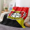 Bayer Leverkusen Printed Flannel Blanket, soft throw for bedroom sofa, washable, fan merchandise, great gift.