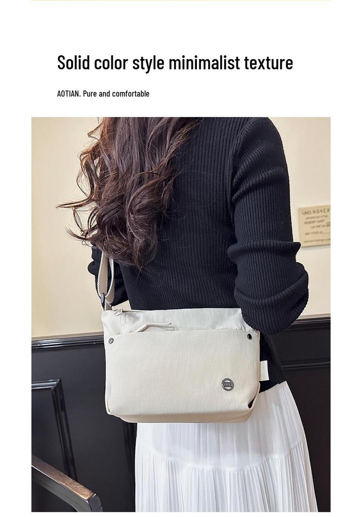 Women's Large Capacity Fashionable Crossbody Bag - Durable, Versatile, Practical Shoulder Bucket Bag