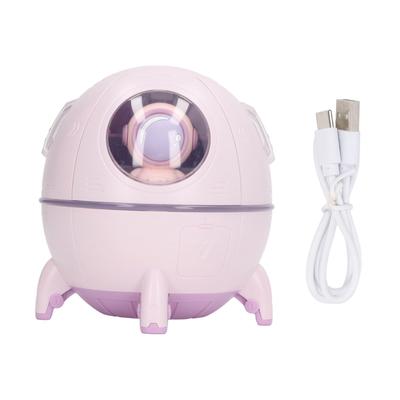 Nawilżacz Kapsuła Kosmiczna USB Duża Objętość Mgiełki Uroczy Nawilżacz dla Dziecka z Dyfuzorem Lampka Nocna do Domu Samochodu na Biurko