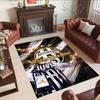 Juventus Customized Name Carpet Suitable for Balcony Study Room Playrooms Dormitory Anti-slip Rug Office Home Decor Birthday/Christmas Gift