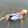 Dog Life Jacket Pet Shark Swimsuit Vest Pet Safety Wear Dog Swimsuit Preserver for Water Safety