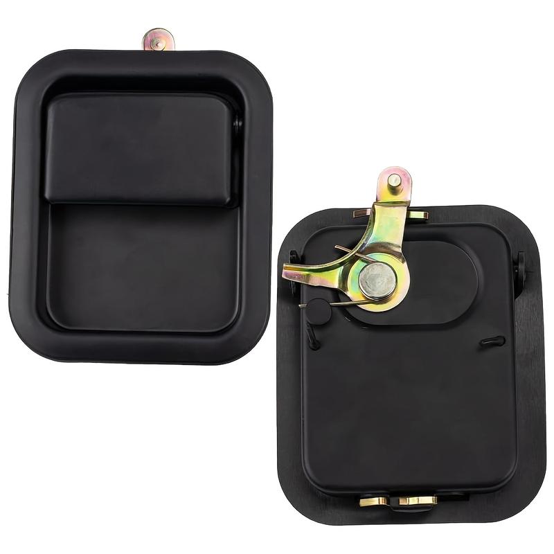 Door Handle Set For 91-96 Jeep Wrangler YJ 97-06 TJ Exterior Interior Left Driver & Right Passenger Side 79540 79541 55176383AE