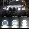 7" Wrangler JK LED King Kong Front Headlight for Jeep