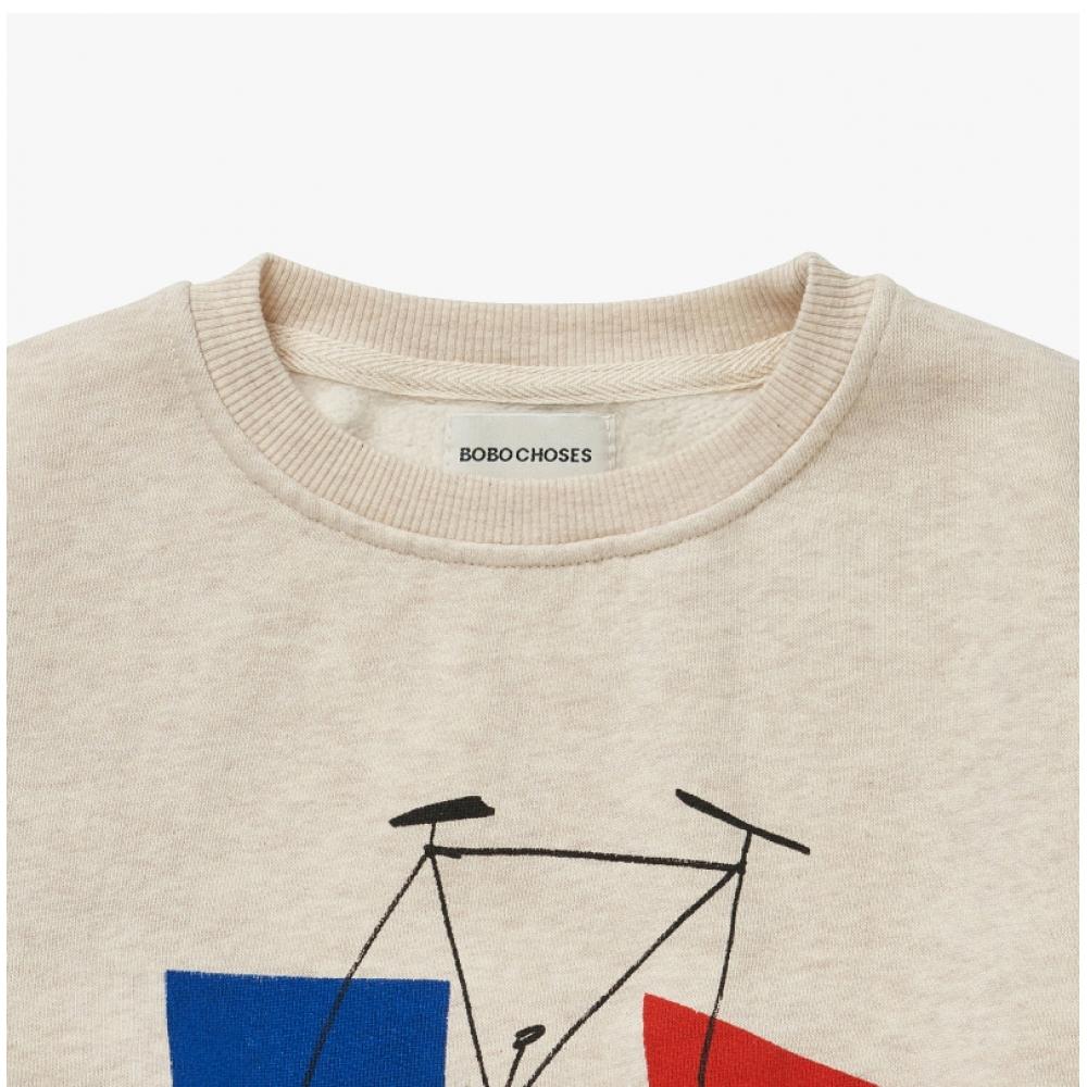 Boboshoz 223ac036 200 Bike Kids Sweatshirt
