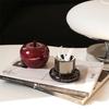 1Pc Original Design Apple Toothpick Jar, Exquisite and High-Looking Apple-Shaped Toothpick Jar, Suitable for Home Decoration, Living Room Coffee Table