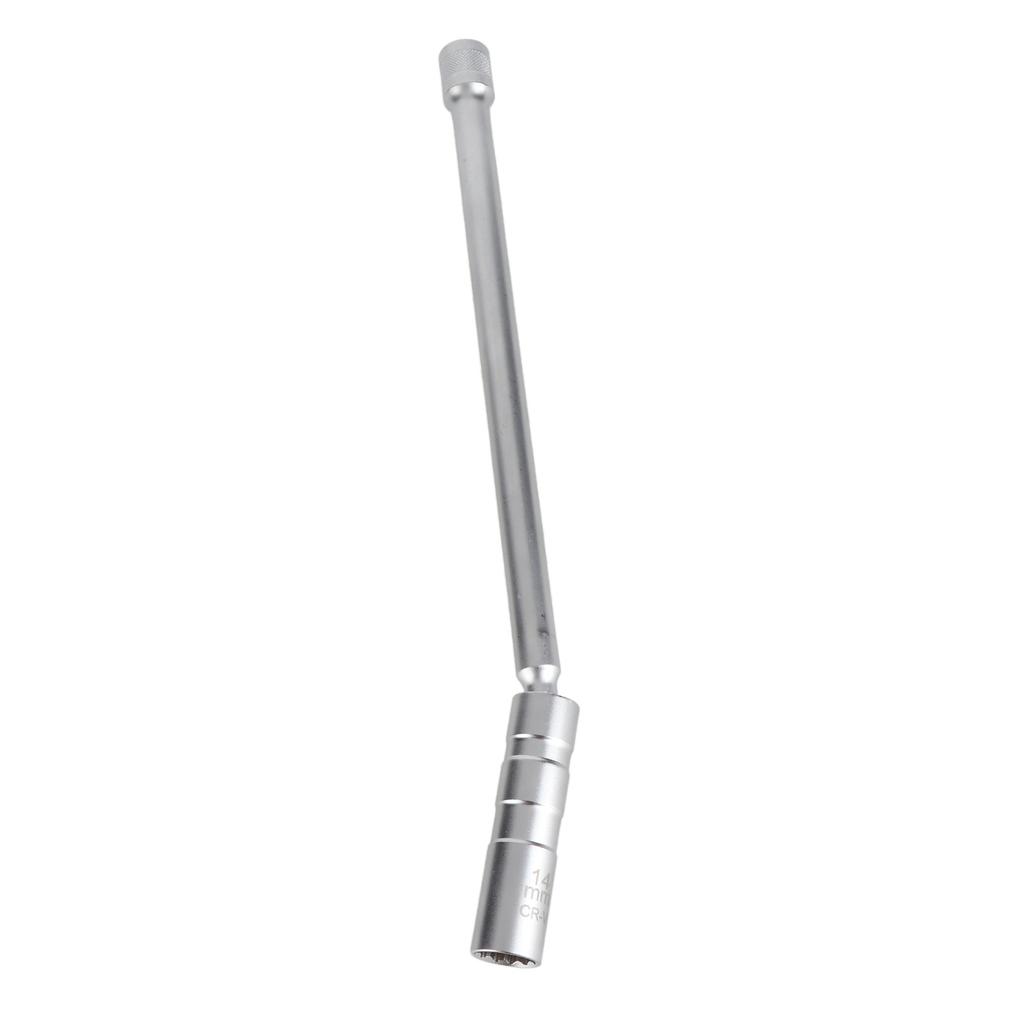 Cheie tubulară cu manșon pentru bujie, instrument de îndepărtare, accesoriu, acționare magnetică, subțire, cardan universal, 14 mm 0,55 in