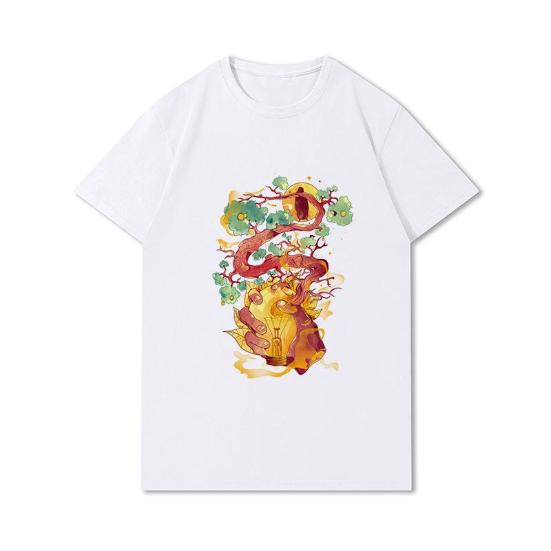 Summer Graphic Men Tees Anime Men's T-shirts Harajuku Tops Vintage Short Sleeves Oversized Unisex Shirts