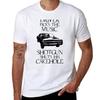 Driver Picks The Music Shotgun Shuts His Cakehole (Supernatural) TShirt Fashion Print Casual Short Sleeve TShirt