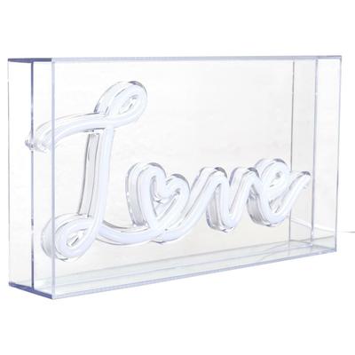 Love Acrylic Led Lamp