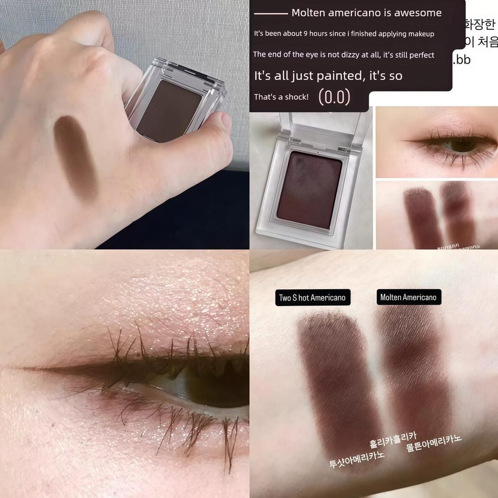 Super Easy-To-Use Gel Eyeliner! Non-Smudge Waterproof Single-Color Eyeshadow Paste In Black and Brown for Makeup Artists