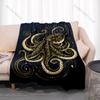 Infernal Dragon Wings Spread Roaring Lava Volcano Print Blanket Flannel Material Soft Warm for All Seasons Home Camping Picnics