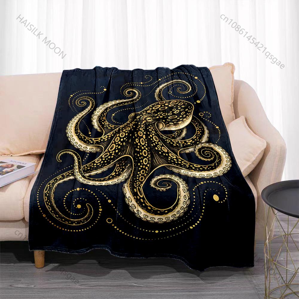 Infernal dragon wings spread roaring lava volcano Print Blanket Flannel Material Soft Warm for All Seasons Home Camping Picnics