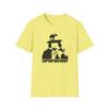 Captain Beefheart Without the Trout Mask Black Stencil Tshirt
