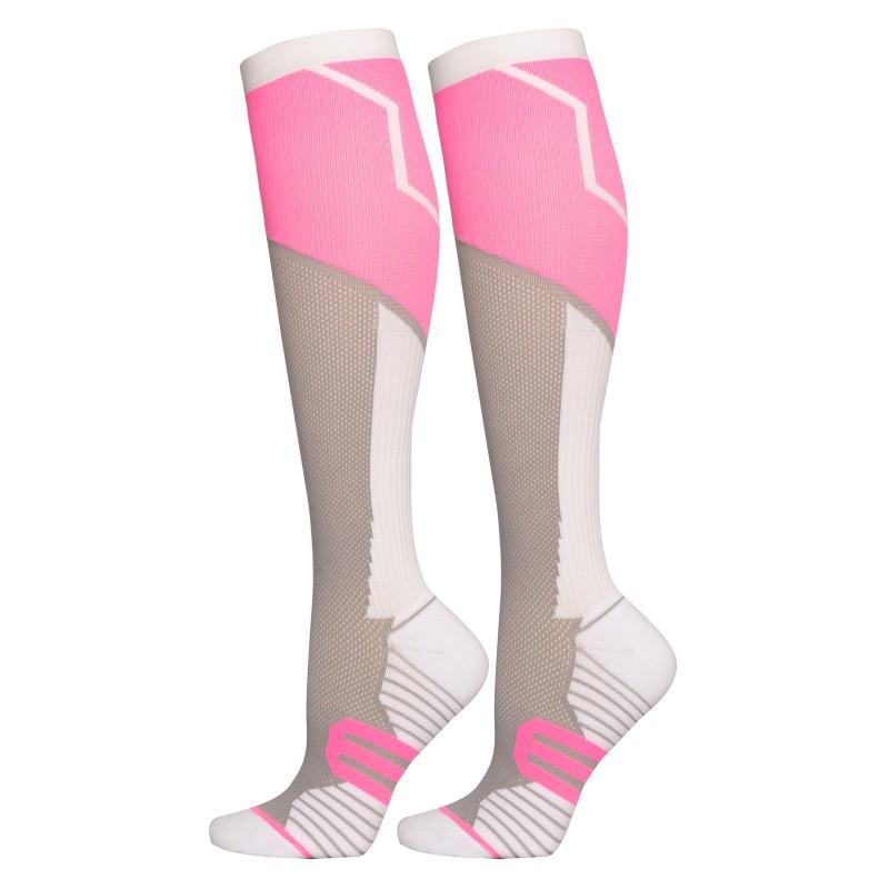 Dětské kompresní ponožky ke kolenům Elastické fitness tlakové ponožky pro dospívající