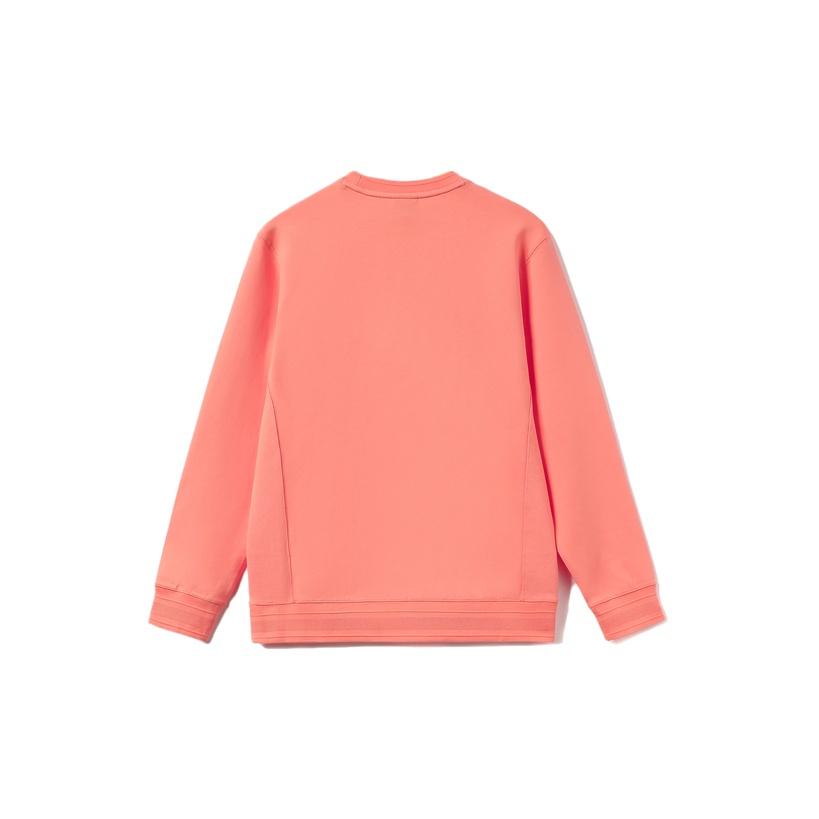 Li Ning Wade Series Letter Print Rundhals-Pullover Sweatshirt Herren Sweatshirt Wüstenrosa AWDR397-4