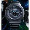 G-Shock GA2100-1A2 Neon Accent Watch Blue
