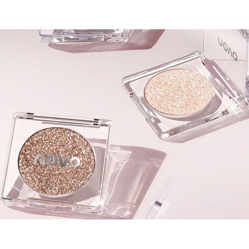NOVO - Sparkling Monochrome Eyeshadow - 6 Colors
