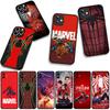 Logo Marvel Uomo Ragno Spiderman Cover Custodia per Telefono per Apple iPhone 17 16 11 Pro XS Max XR 6 7 8 Plus 16E SE 2020 Air 5 SE2