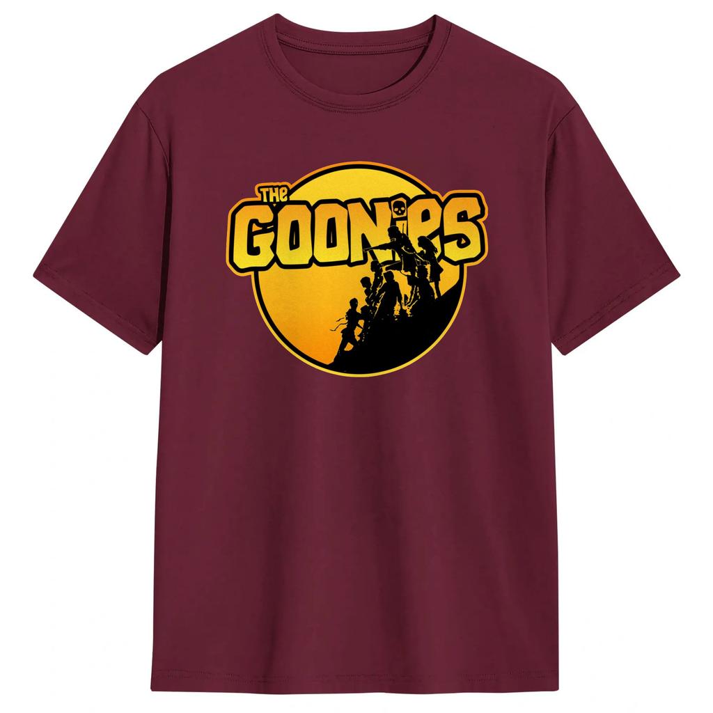 Men Women The Goonies T Shirt Never Say Die Pure Cotton Clothing Casual Short Sleeve Crewneck Tee Shirt Original T-Shirt