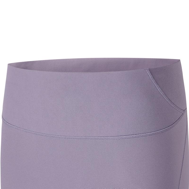 Skechers Easy Series Soft Skin-Friendly Simple Comfortable Sports Pants Women Pants Deep-Purple Gray P225W068-03D1