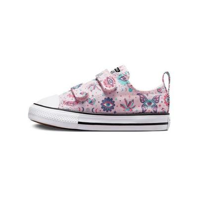 All Star Series Toddler Low Walking Shoes Canvas Vintage Fashion Wear-resistant Pink A01677C