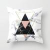 Several Nordic Minimalist Peach Leather Velvet Pillow Case Waist Pillow Cushion Cover Sofa Pillow