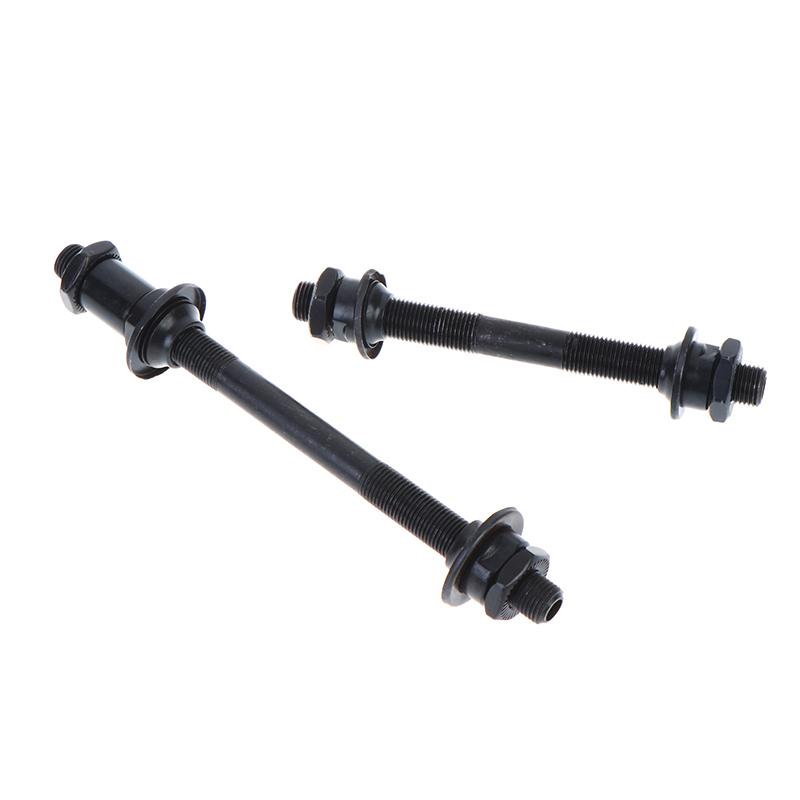 1/2Pcs Bike Hub Shaft Mountain Bike Hollow Quick Release Steel Hub Axle Bike Modification Accessories