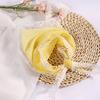 French Knit Lace Headscarf, Women's Boho Pastoral Triangle Hair Band Headband