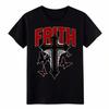 Faith Cross Butterfly Graphic T-Shirt Christian Religious Faith Tee for MenWomen