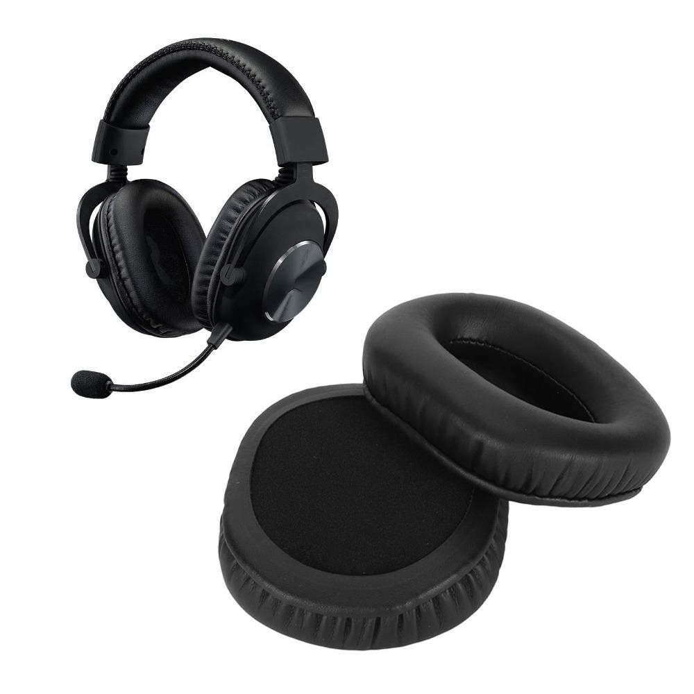 2PCS Noise Isolation Replacement Earpads for Logitech G Pro X G Pro Gaming Headphones Home