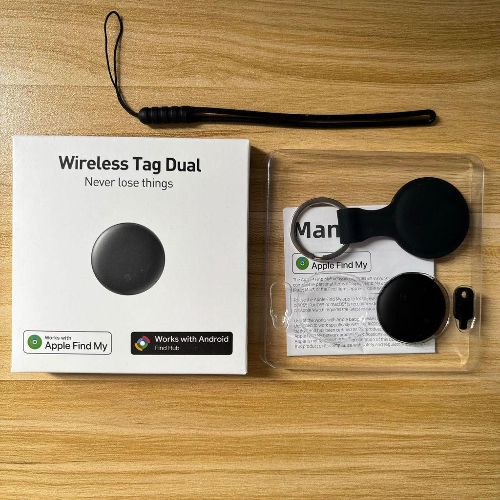 Dual-System Global Locator: Compatible with Apple AirTag & Android for Anti-Loss Tracking.