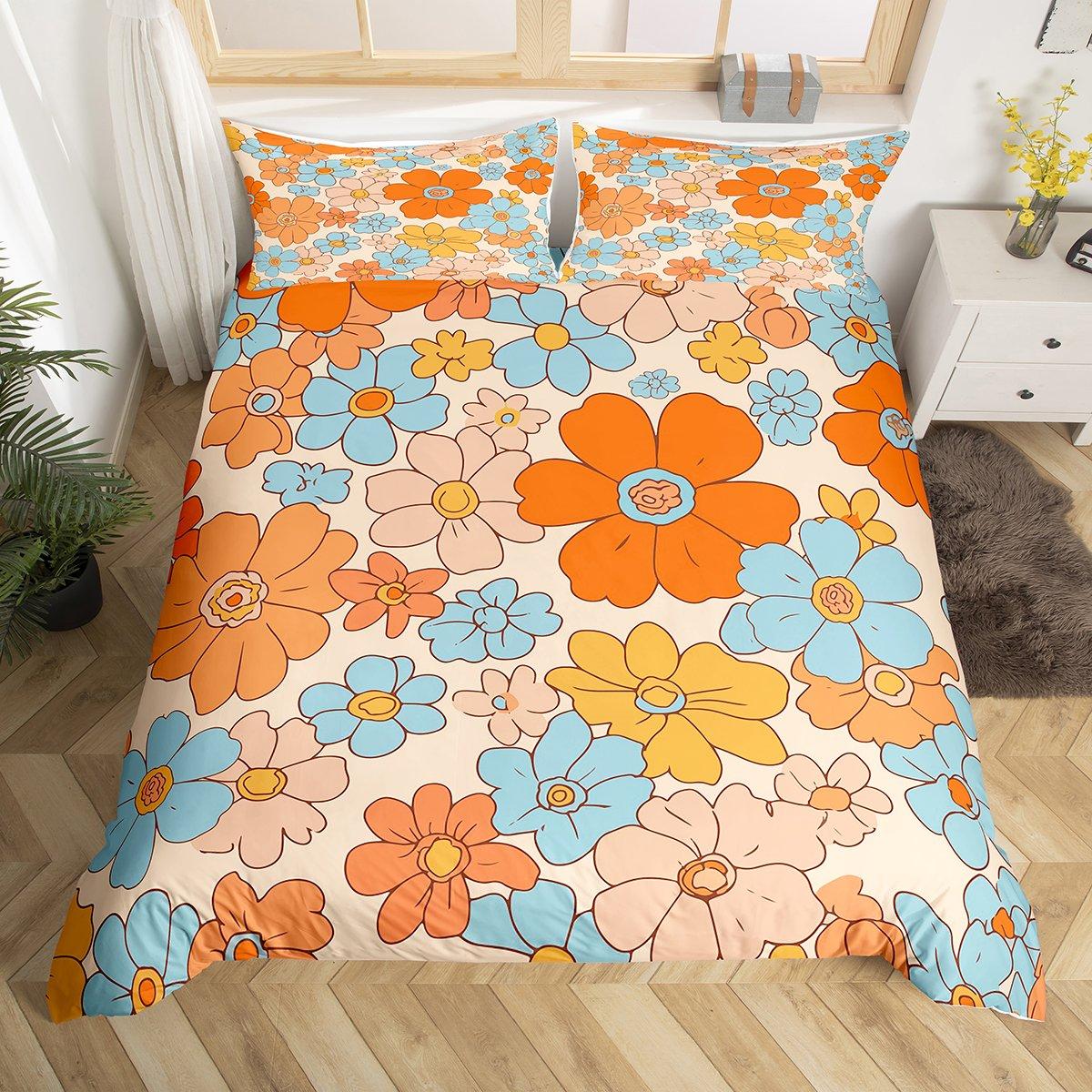 

Homewish Весенний Сад Цветочный Комплект Пододеяльника, Фермерский Цветочный Комплект Постельного Белья, Винтажный Французский Стиль Комплект Постельного Белья, Роскошный Декор Спальни DE XS 100x135cm 2pcs&set