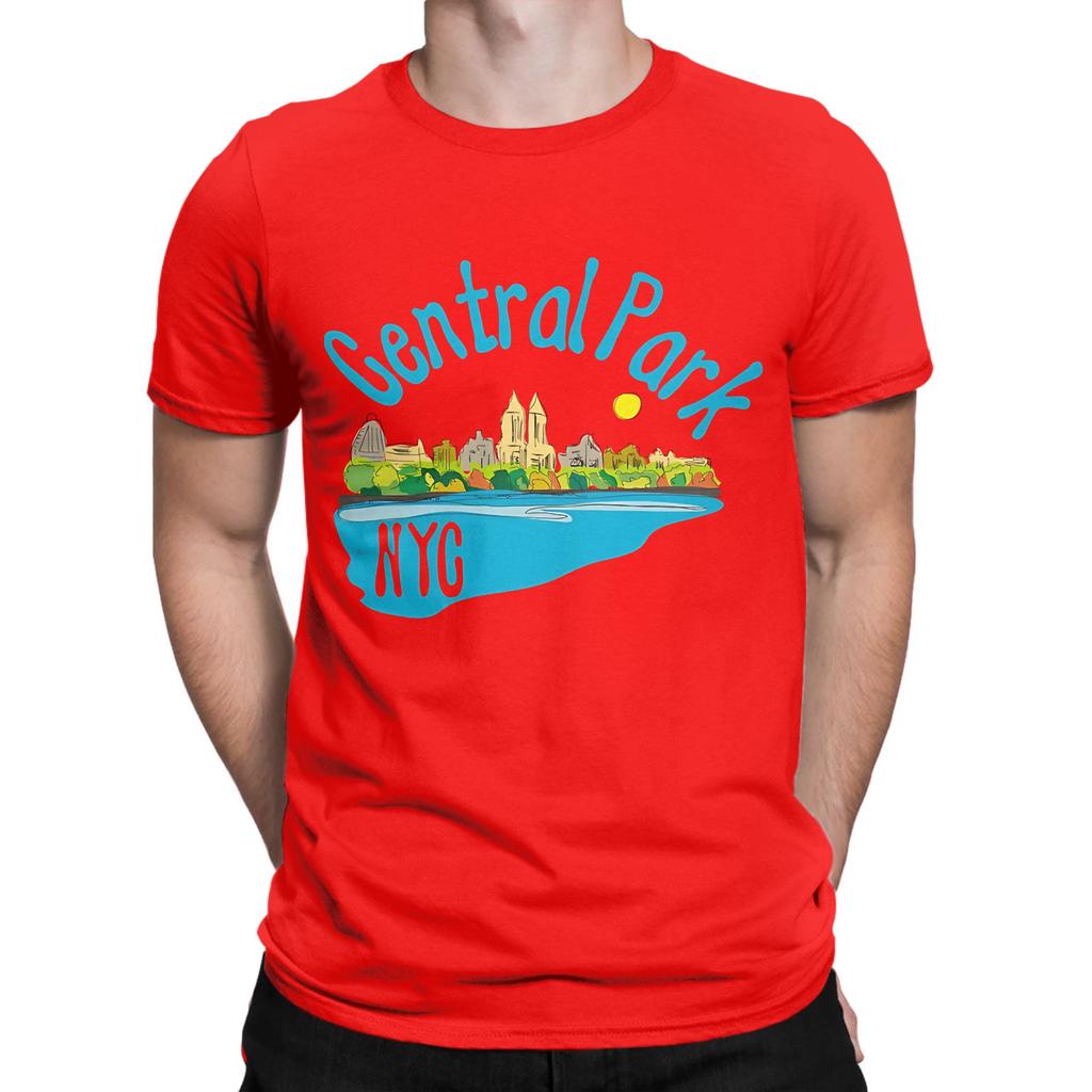 Central Park NYC Novelty 100 Cotton TShirt central park season 3 Tees Tops For Unisex
