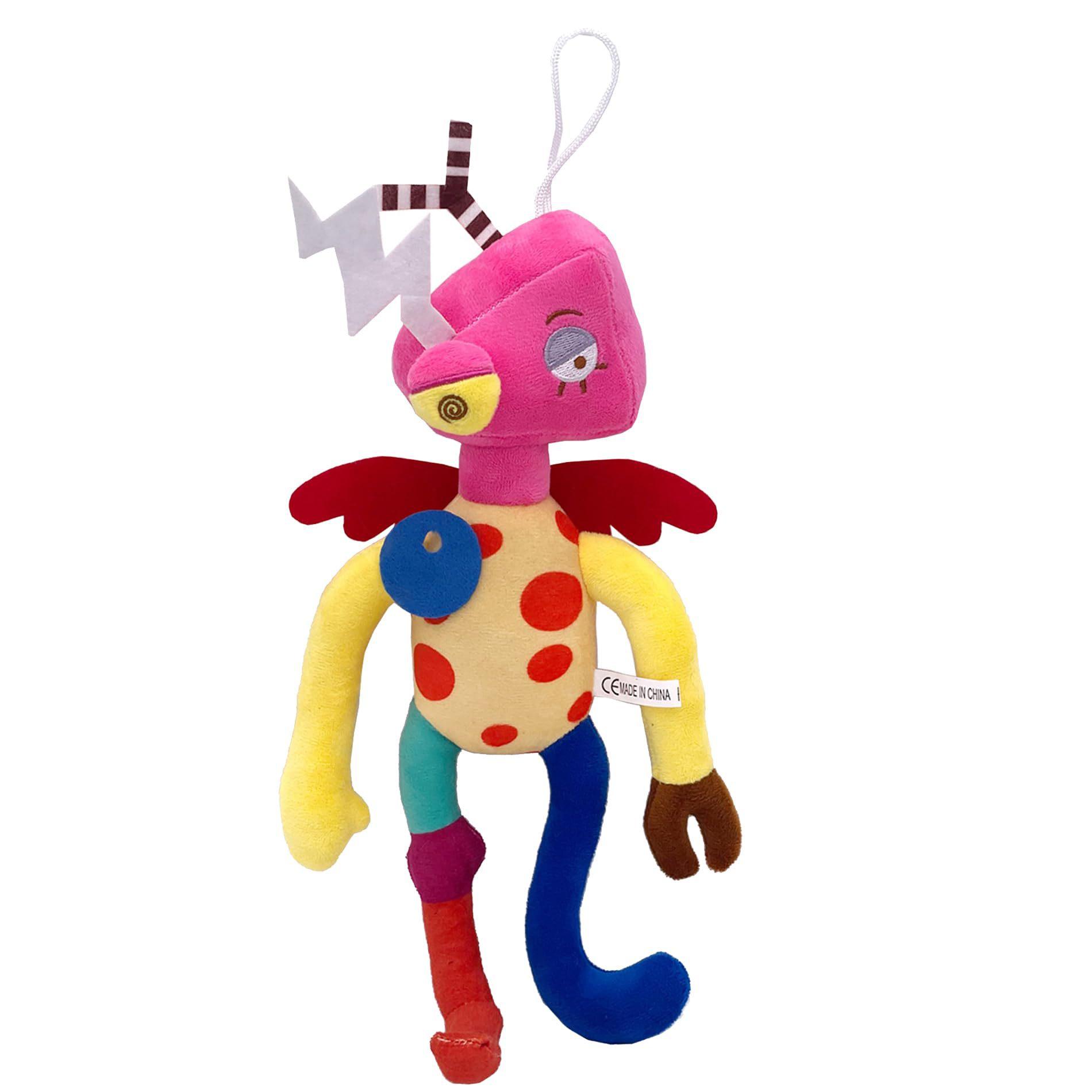 25-45cm Der Erstaunliche Pomni Gangle Ragatha Plüschtier Baumwollpuppe Weiches Plüschtier Schlüsselanhänger Zirkus Cartoon Spielzeug Für Mädchen Kinder Geschenk pink