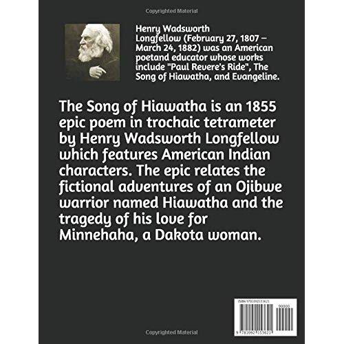 The Song of Hiawatha by Henry Wadsworth Longfellow Epic Poem Classic Literature Book