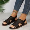Summer New Casual Flat-Bottomed Breathable Mesh Sandals European And American Large-Size Cool Slippers
